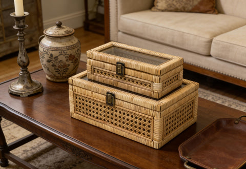 HUAXIN CRAFT H two-piece set offers stylish storage options