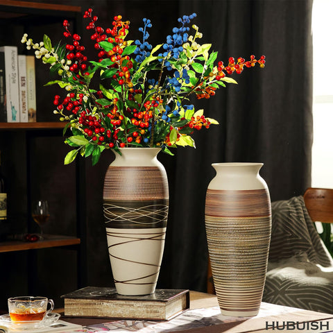 HUBUISH gift-ready large vase ideal for housewarmings and celebrations