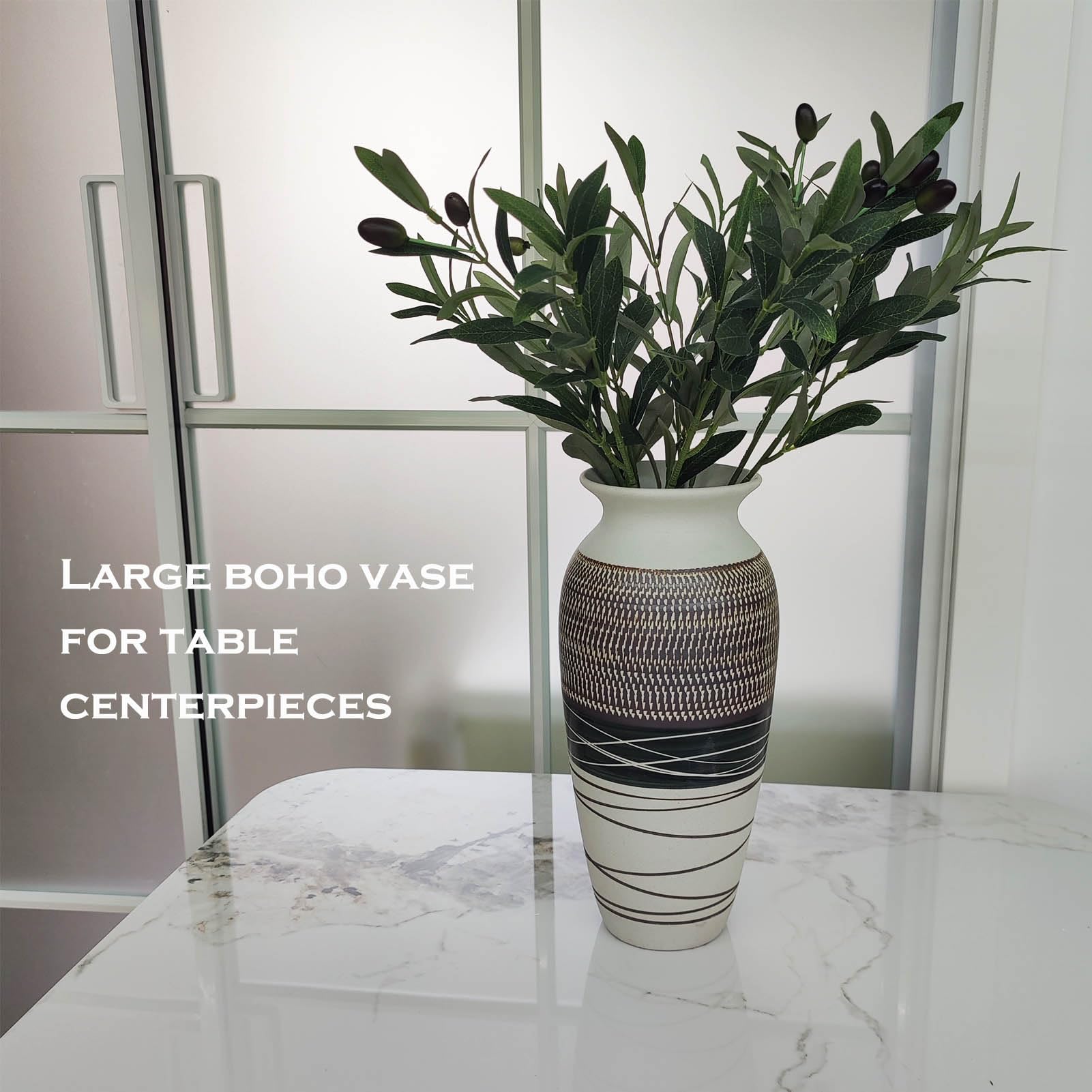 HUBUISH large-capacity vase for lush centerpieces and displays