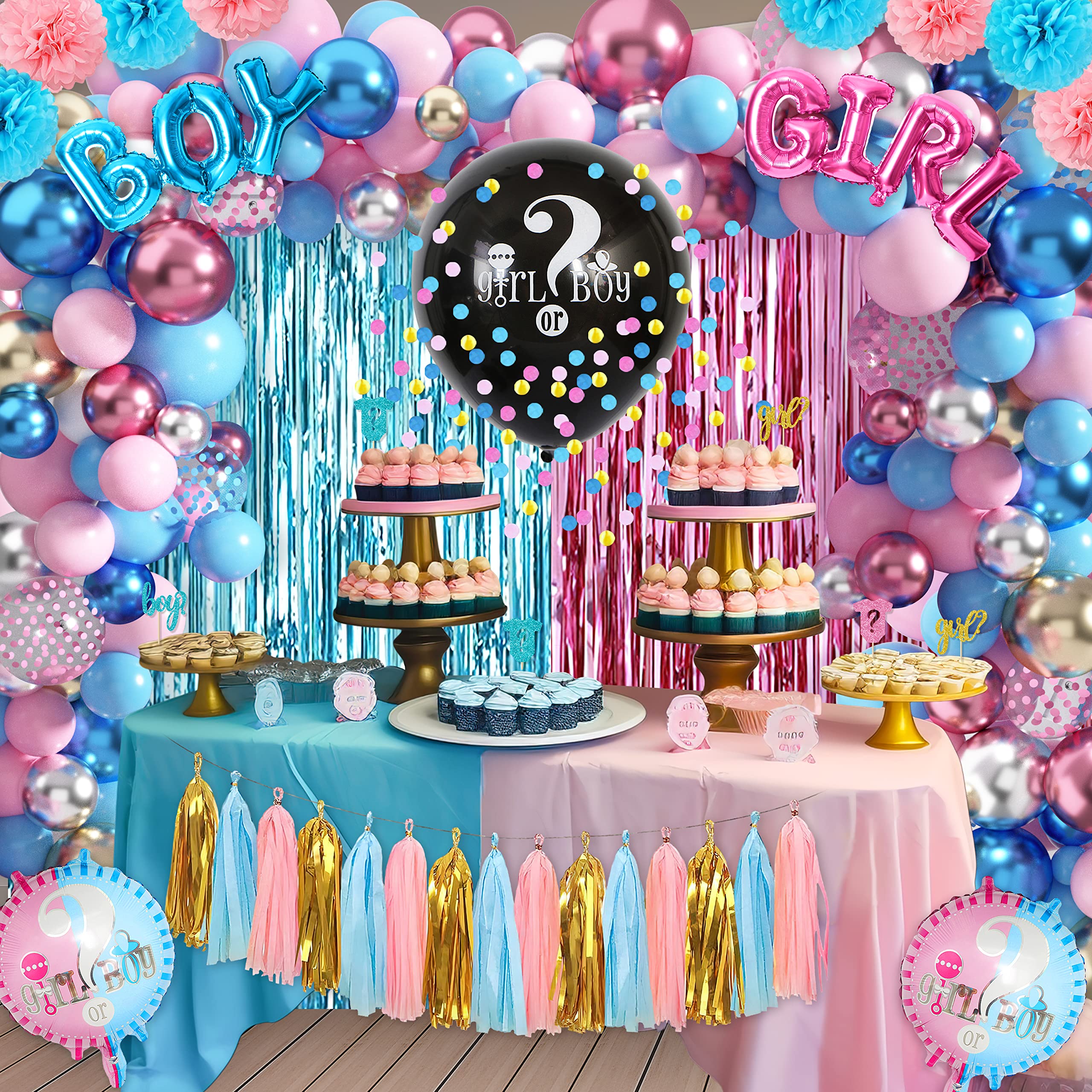 HUFAND large cake topper adds a focal cue to the cake moment