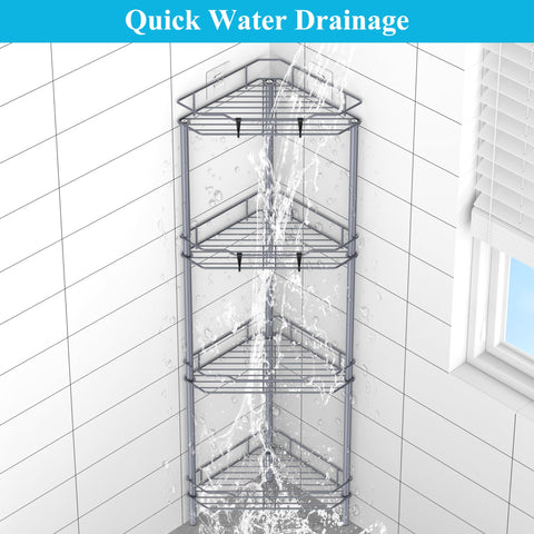 HuggieGems drain-friendly design helps water drain away from surfaces