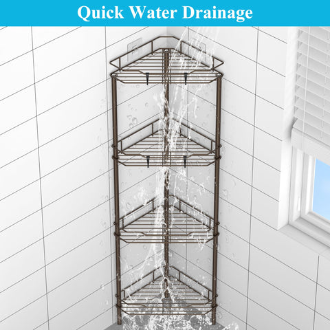 HuggieGems drainage-design storage helps water drain quickly.