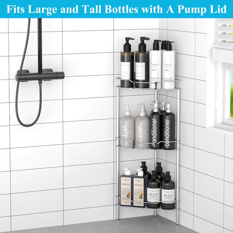 HuggieGems rustproof material ensures long-lasting bathroom storage.