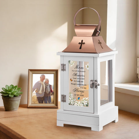 HugMemories Memorial Lantern battery compartment indicates battery-powered glow