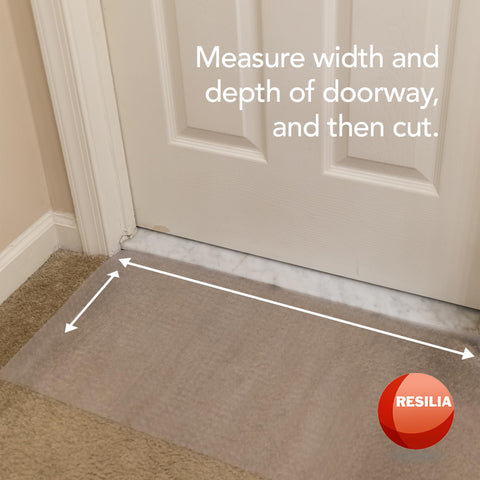 HugsandTails trim-to-fit design customizes coverage for any doorway.