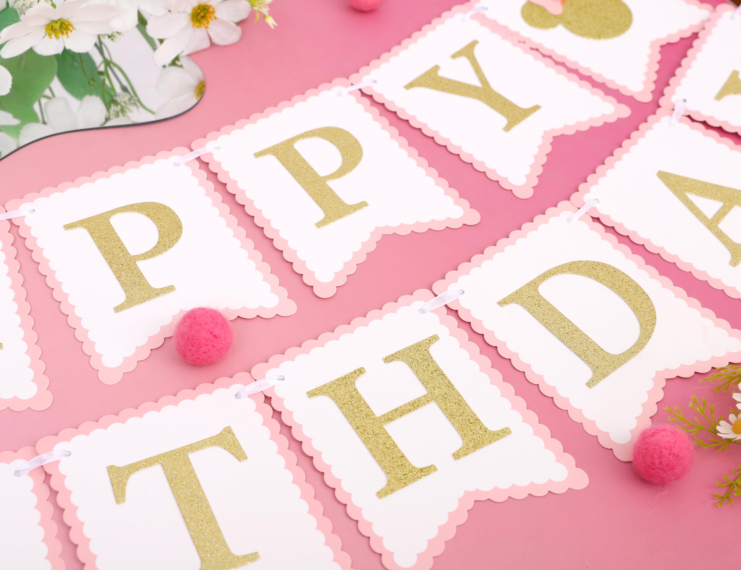 HUHJRUAR White Gold Color Scheme Banner complements pastel themes.