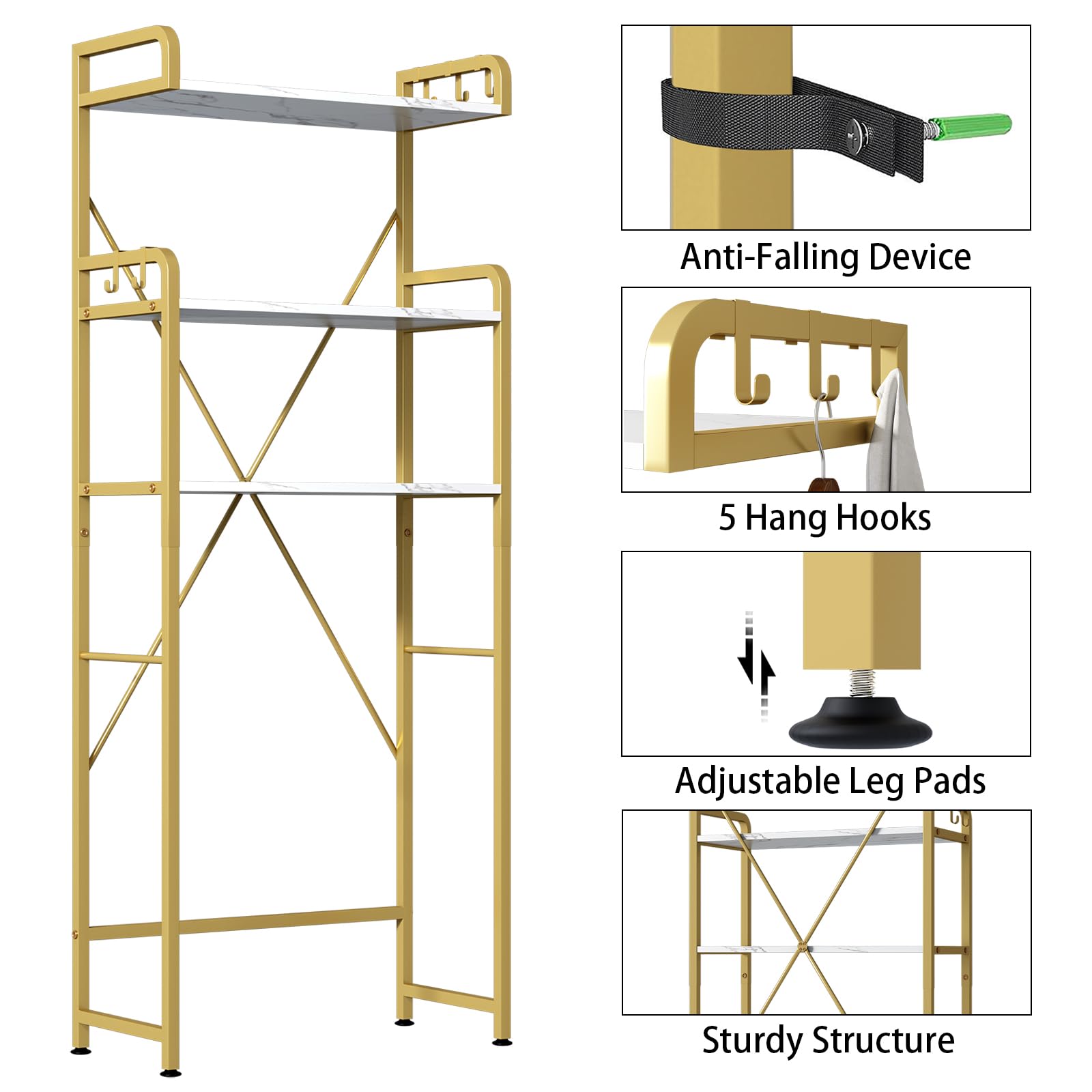 Huhote easy-assembly design makes setup quick and simple.