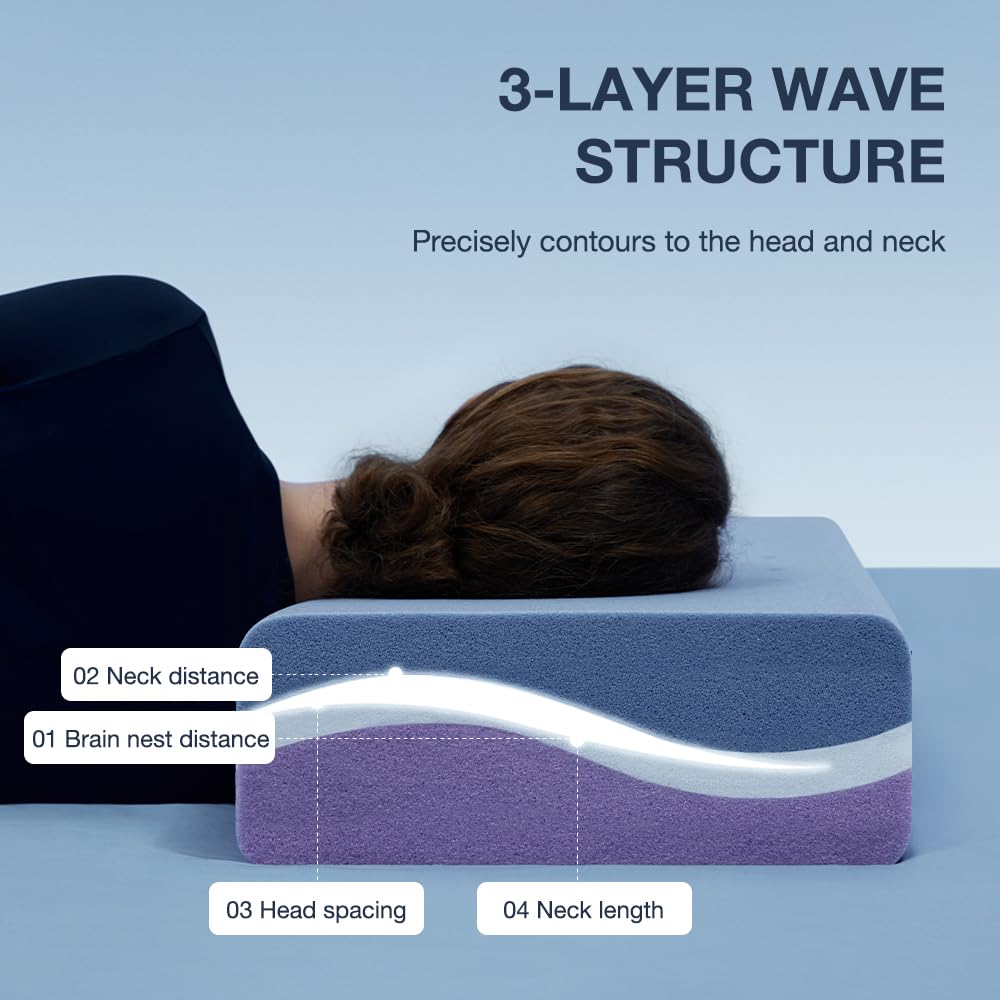 Huhu Sleep Firm Pro Cube Pillow cooling cover for breathable nights