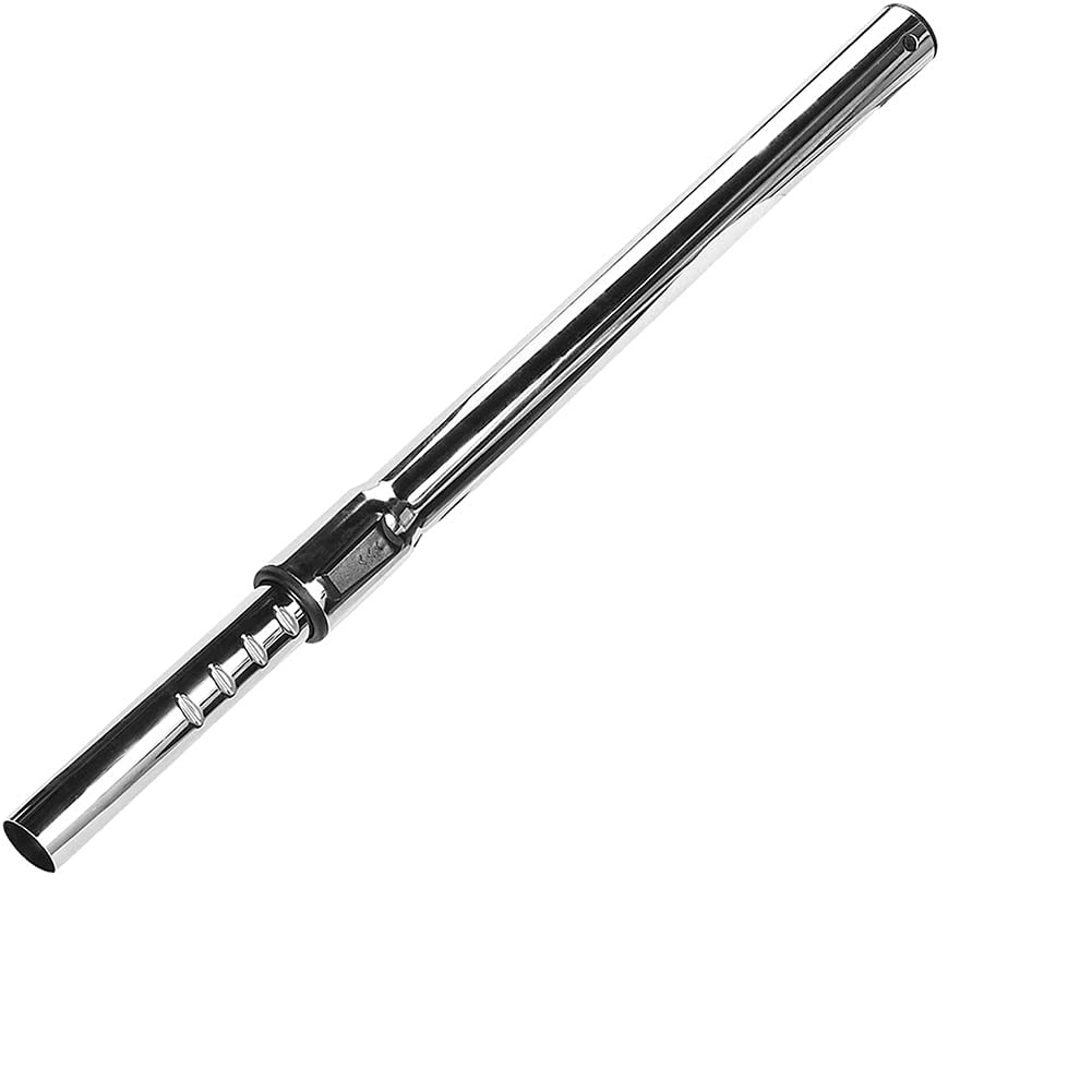 Huiaway telescoping vacuum wand assembly with chrome metal finish