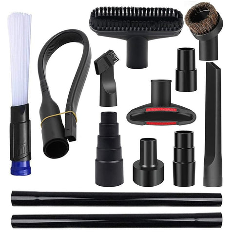 HUIAWAY universal vacuum attachments kit for versatile cleaning around home and car.