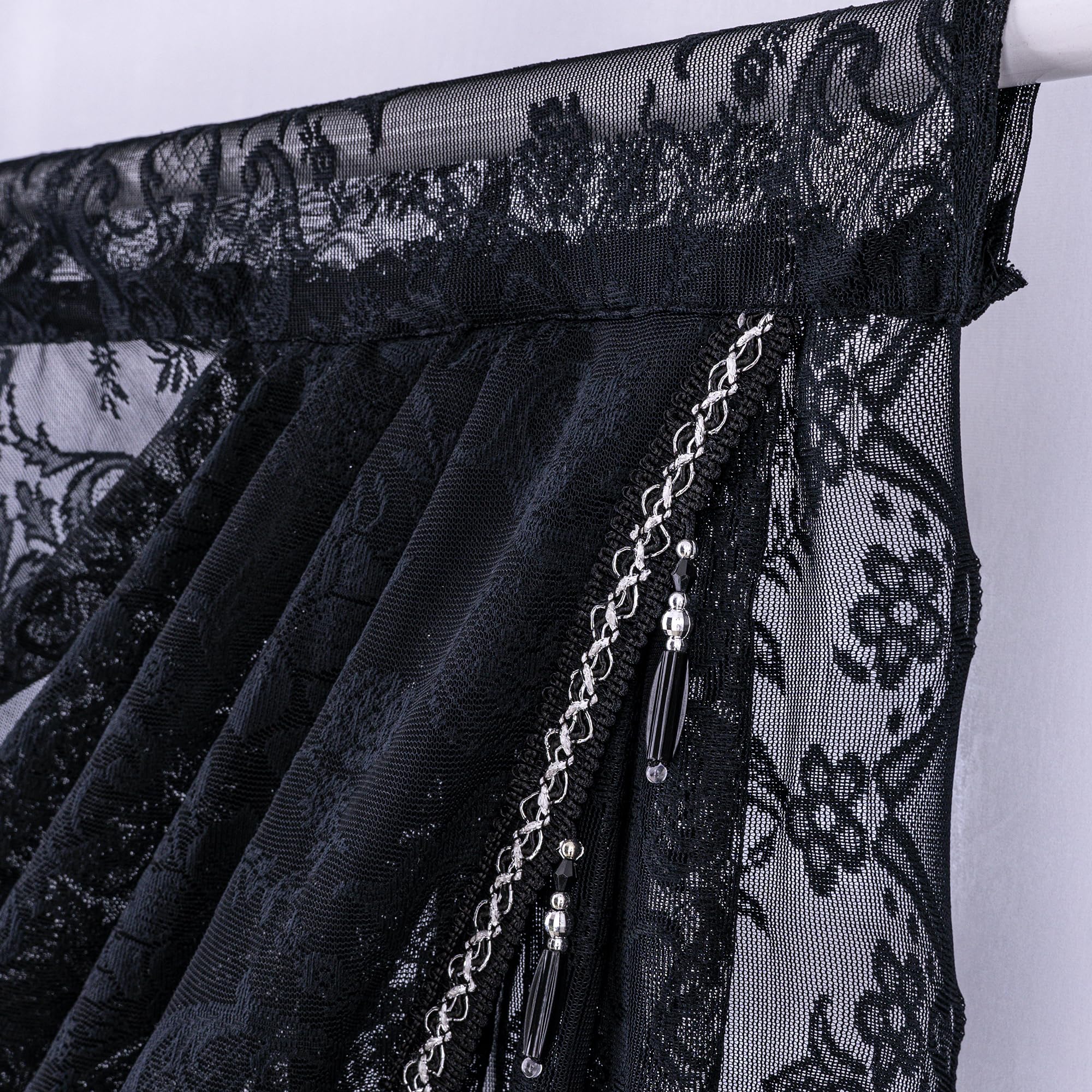 Huierxun valance suitable for living room, bedroom, or kitchen decor