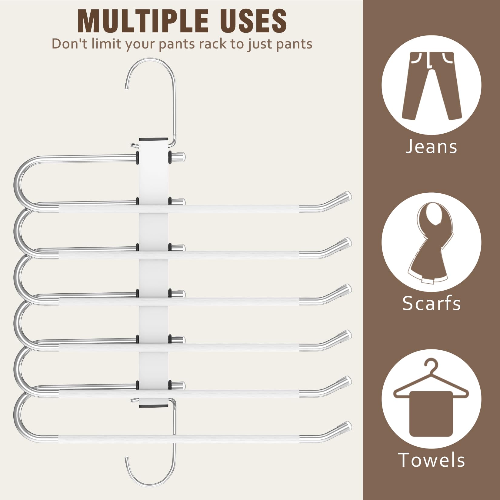 HUITEM easy no-install setup for immediate closet organization