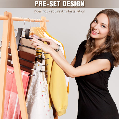 HUITEM lightweight stainless steel frame resists rust and keeps shape.