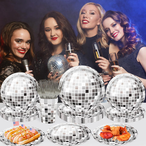 HUIYANFSY hip-hop disco ball decor elevates party ambiance.