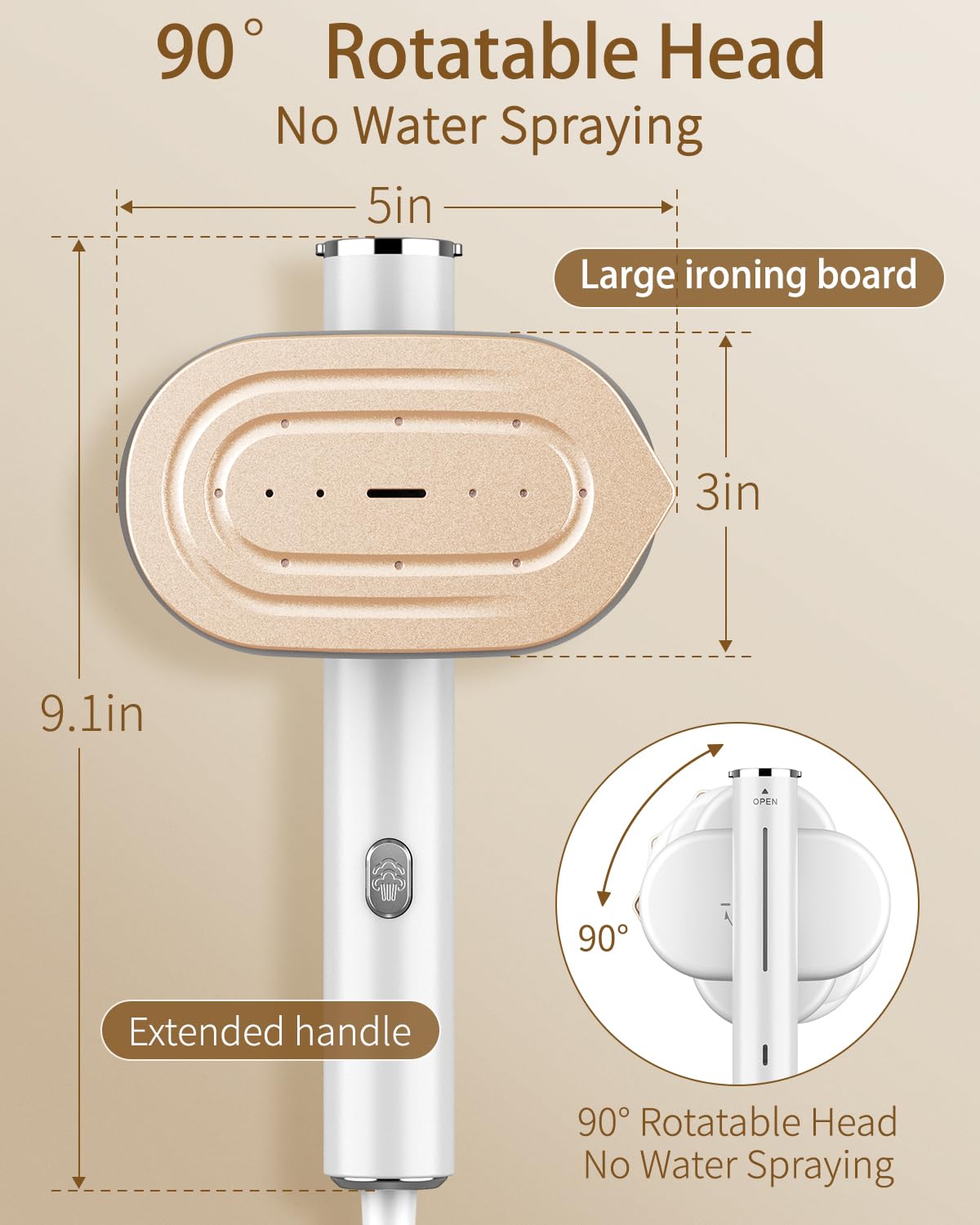 HULMAY precision pointed tip reaches collars and buttons