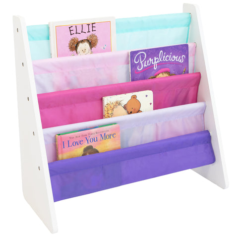 Humble Crew Kids Bookshelf front-facing display showcases book covers for independent choosing.