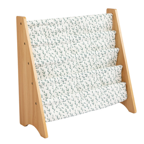 Humble Crew Kids Bookshelf front-facing display helps children pick titles easily.