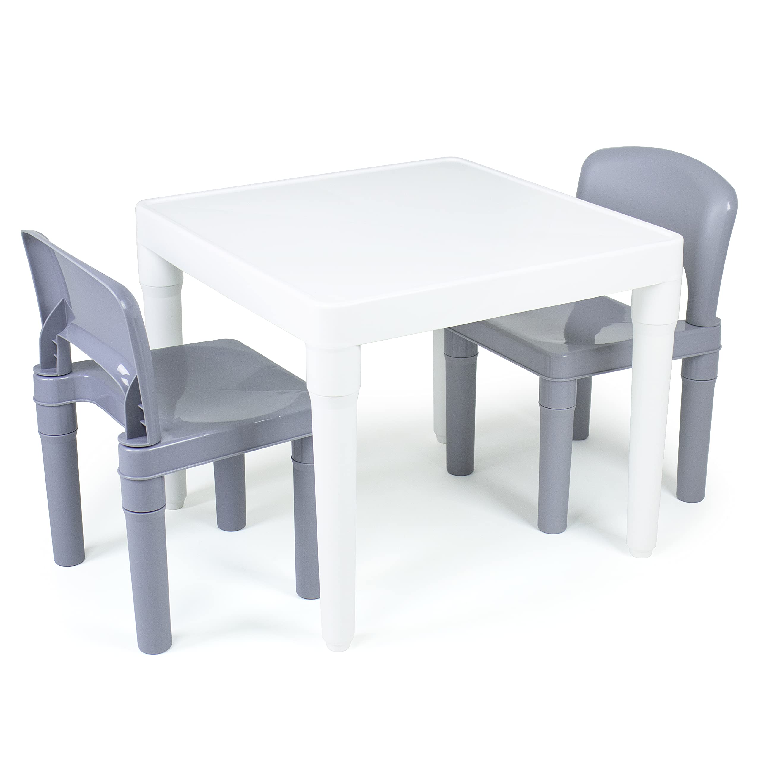 Humble Crew table and chair set front view for kid-friendly play
