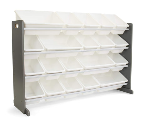 Humble Crew 4-tier toy storage setup showcasing organized play space.