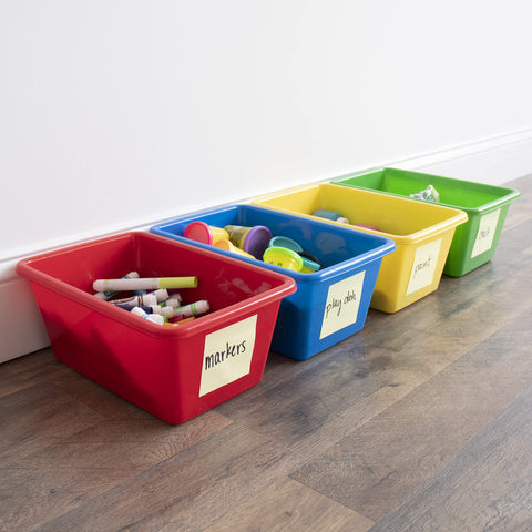 Humble Crew small open-front bin for quick toy access and sorting