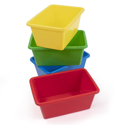 Humble Crew small stackable toy storage bin keeps play areas neat and organized