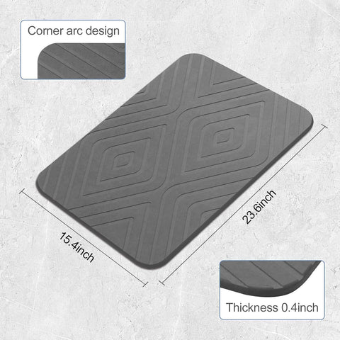 HUMIGA non-slip underlay helps prevent mat sliding.