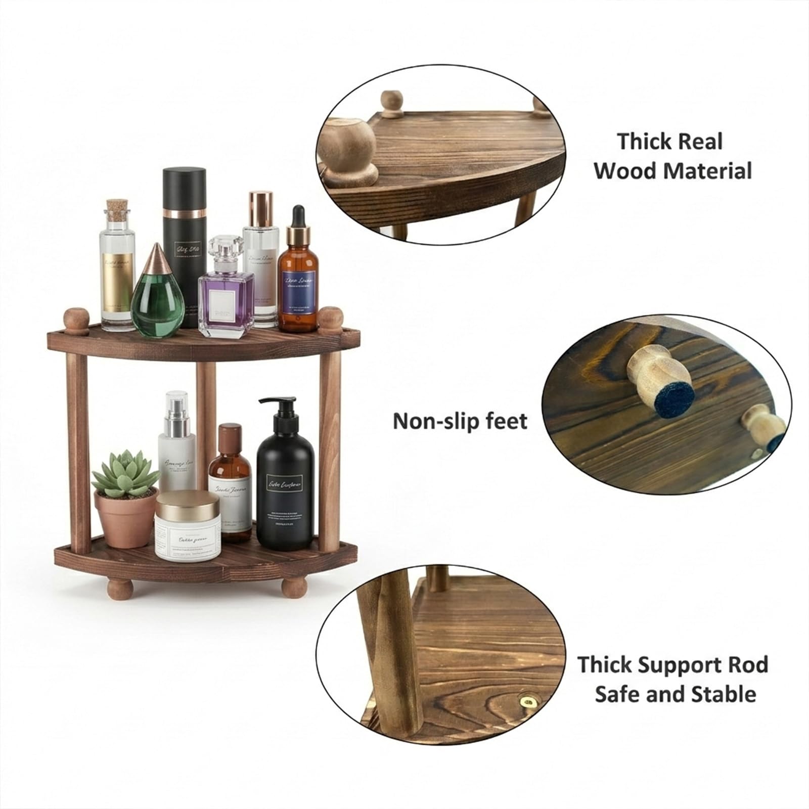 Humskur multipurpose kitchen or vanity organizer for spices or makeup.