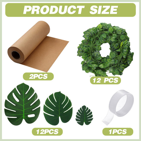 Humyoun artificial ivy garland 6-9ft ideal for lush backdrops