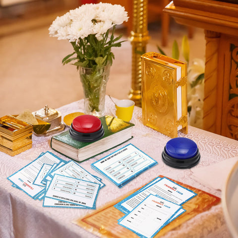 Humyoun cards sized 4x6 and 4.7x7 inches for easy handling.