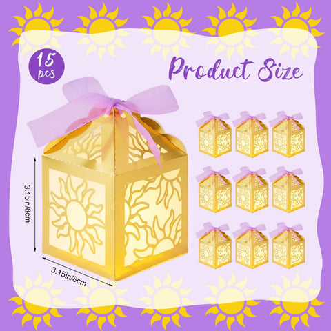 Humyoun sun lantern box sized 3.15 inches, holds candles for soft glow.