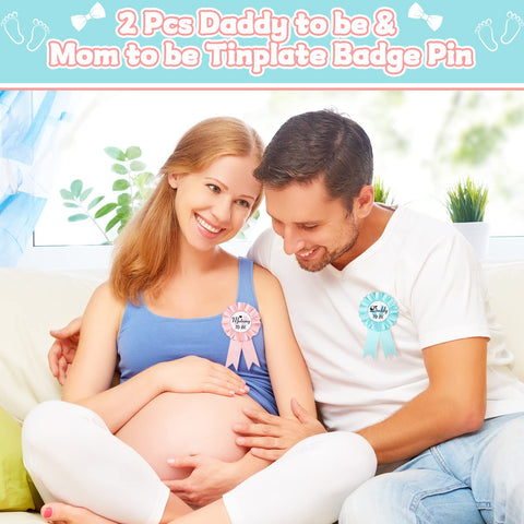 Hungdao pink-blue party supplies set for stylish reveals.