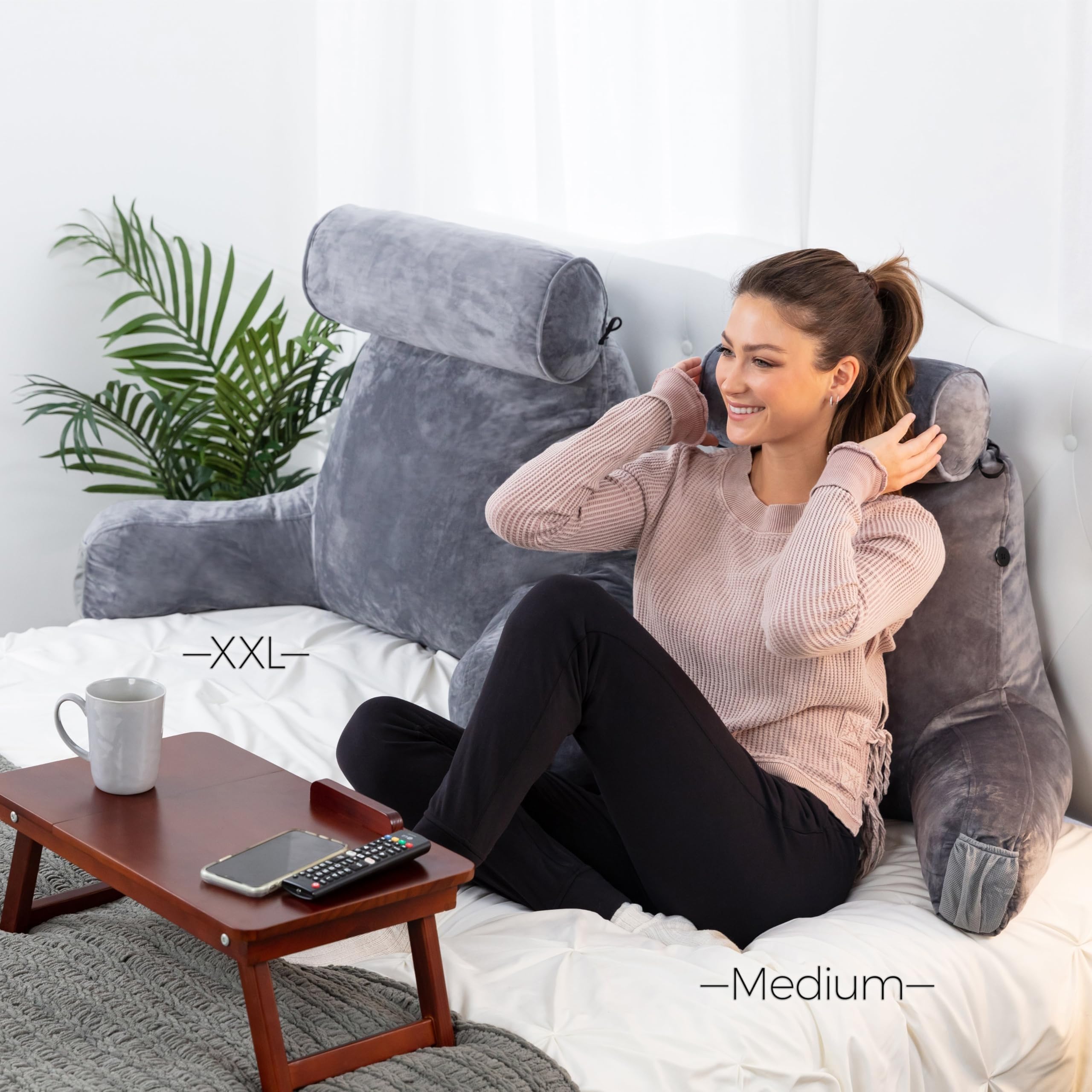 Husband Pillow XXL firm support maintains shape over time