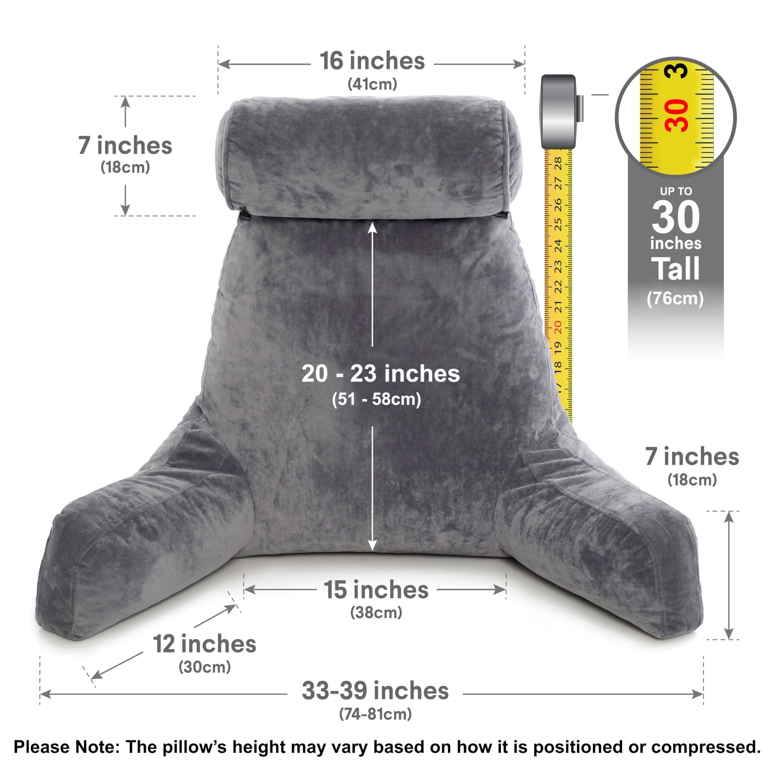 Husband Pillow XXL neck roll supports head for comfortable posture