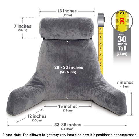 Husband Pillow XXL neck roll supports head for comfortable posture