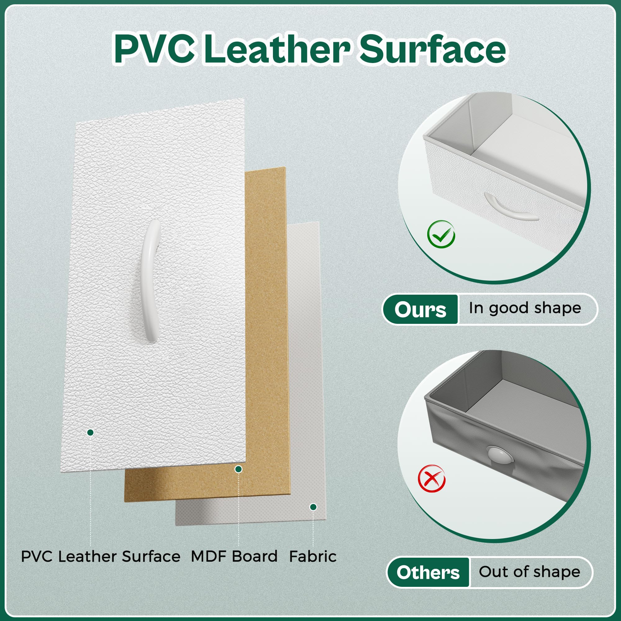 Huuger anti-tip dresser securely anchors items for safe bedside use.
