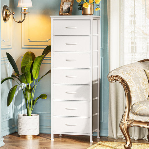Huuger dresser in dorm-room setup complements small living spaces.