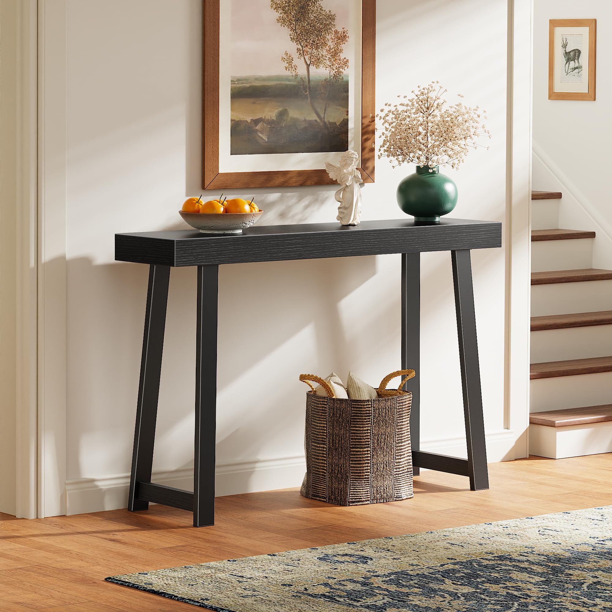 Huuger engineered wood desktop offers a durable daily use surface
