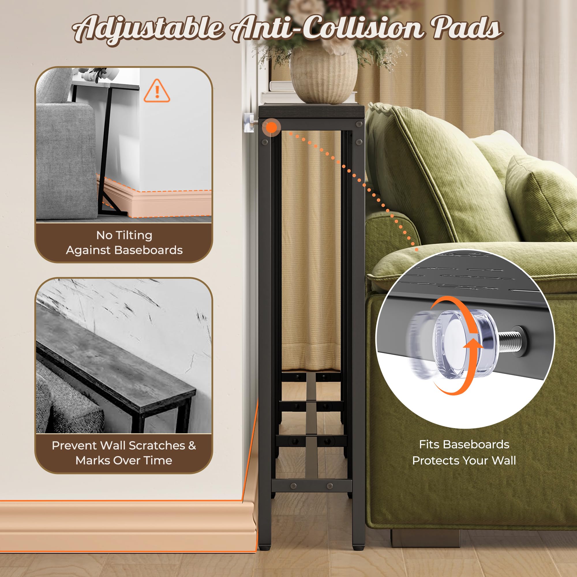 Huuger table features premium materials for long-lasting support