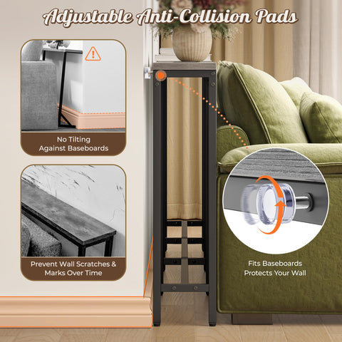 Huuger premium materials with anti-tip kit enhance stability
