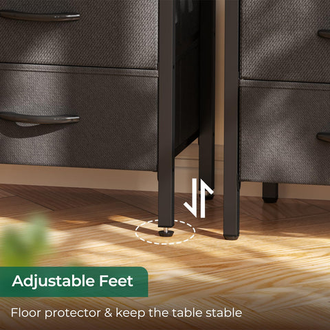 Huuger nightstand ideal bedside or living room companion.