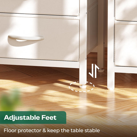 Huuger nightstand easy assembly with included tools and clear steps
