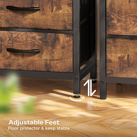 Huuger versatile nightstand suits bedroom, closet, or entryway use.