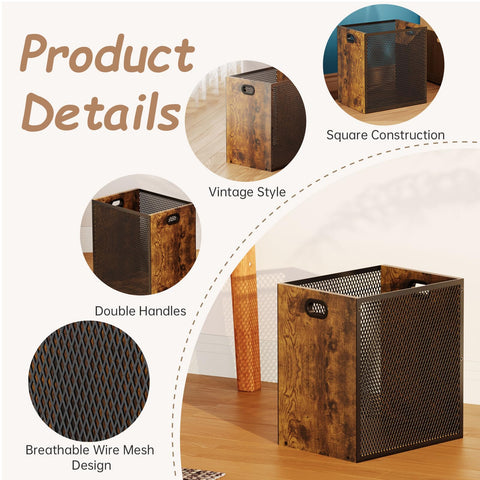 Huxitocan 4.5 gallon capacity supports daily waste without frequent emptying.