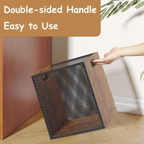 Huxitocan uses moisture-proof wood and a stain-resistant surface for durability.