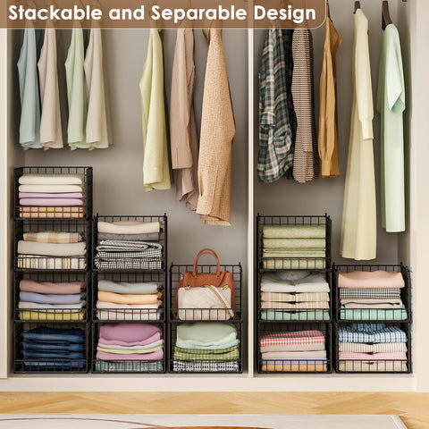 Huxitocan small-size bin fits tight wardrobes for organized storage.