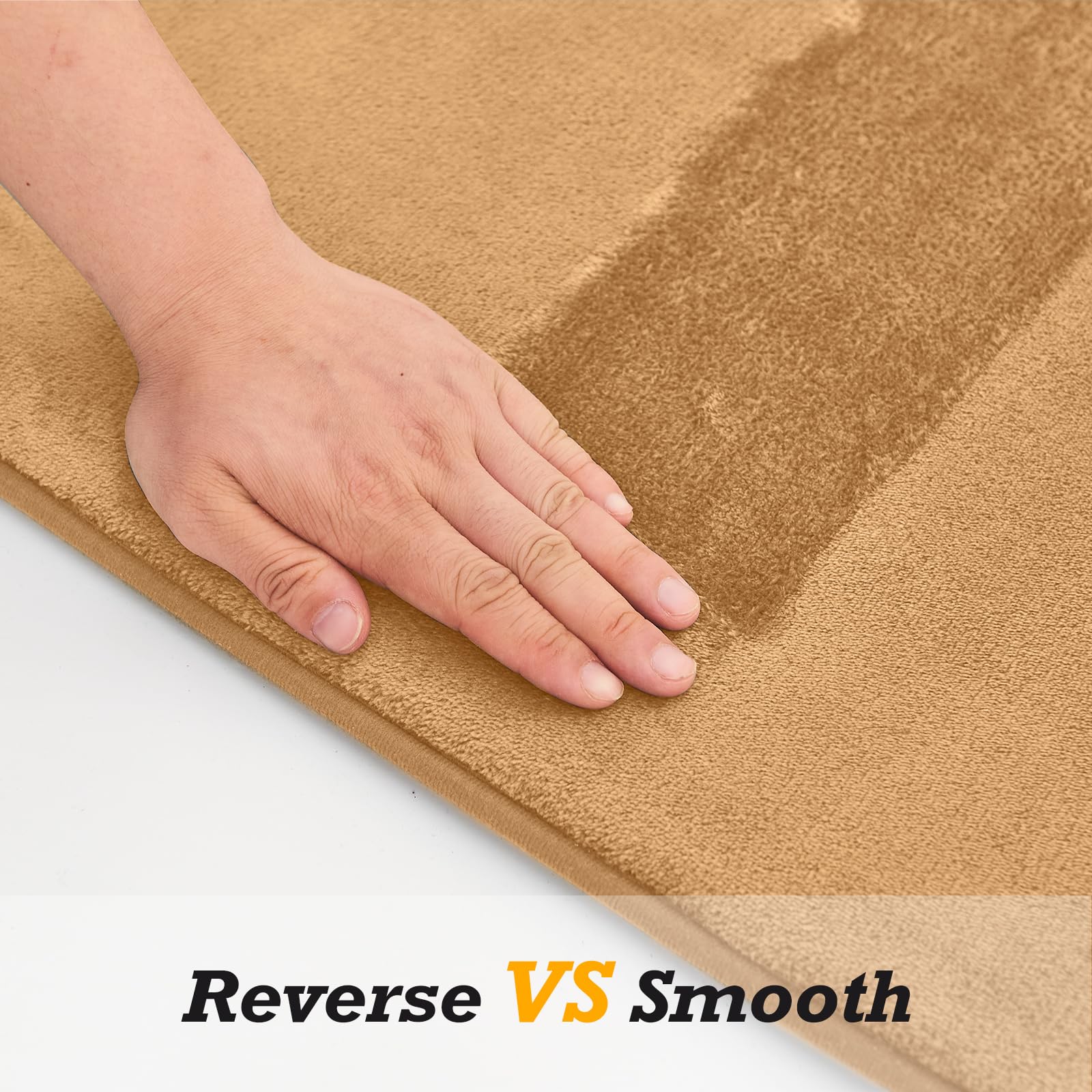 HUXMEYSON versatile rug for bathroom, kitchen, or entryways with dependable comfort.