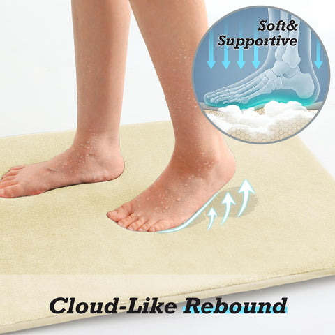 HUXMEYSON machine-washable rug stays soft and fade-resistant