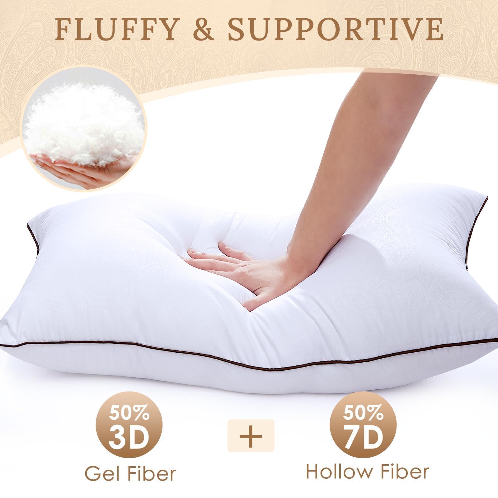 Huxmeyson pillow set showcases luxury hotel comfort for every night