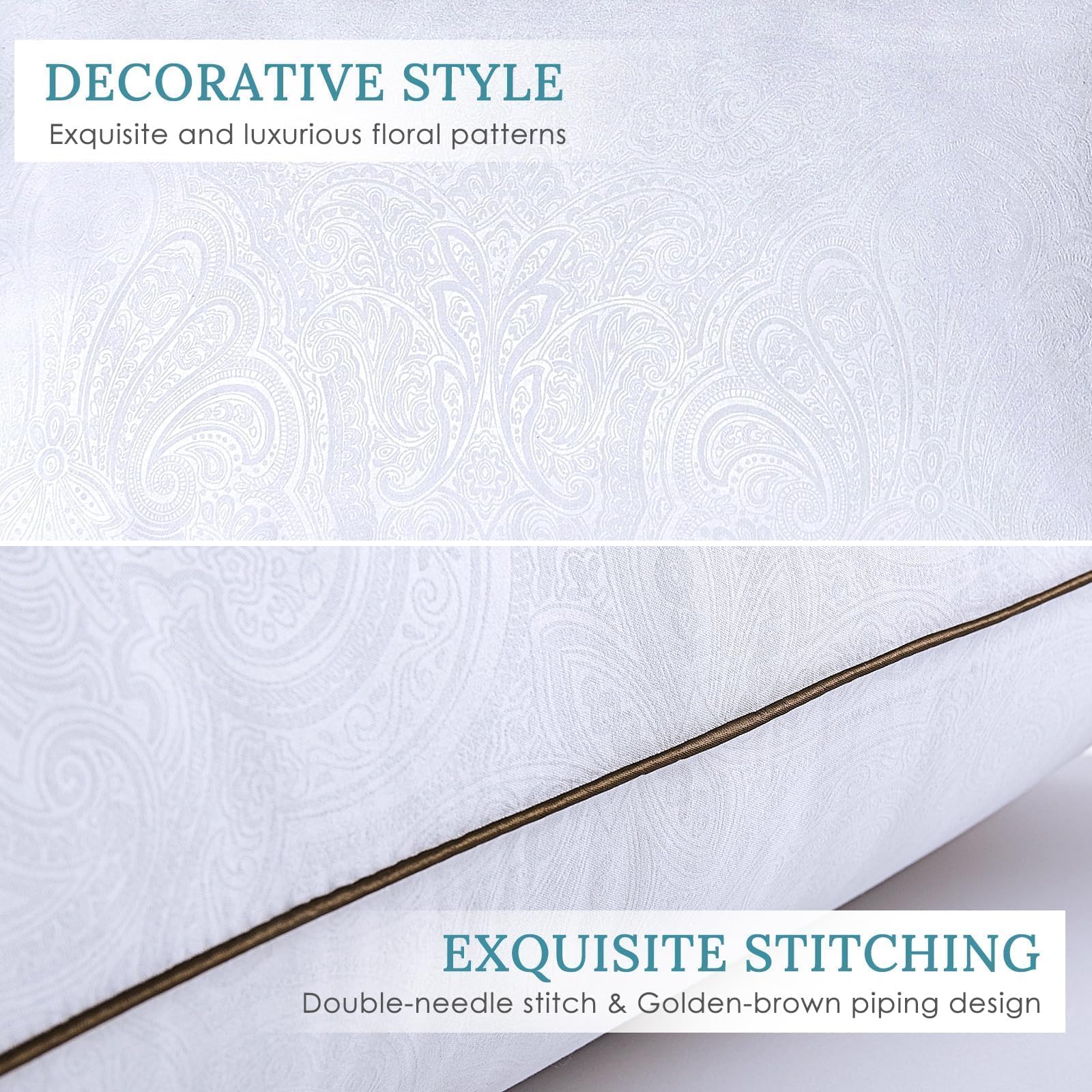 HUXMEYSON OEKO-TEX certified pillows offer safer sleeping materials.