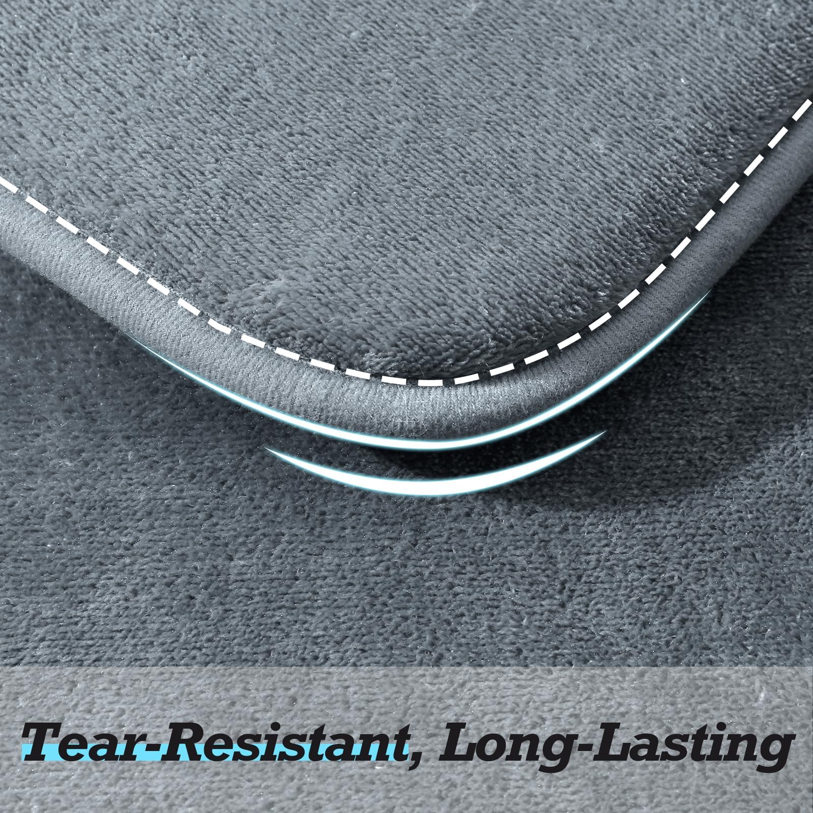 HUXMEYSON ultra-absorbent microfiber layer soaks up moisture quickly.